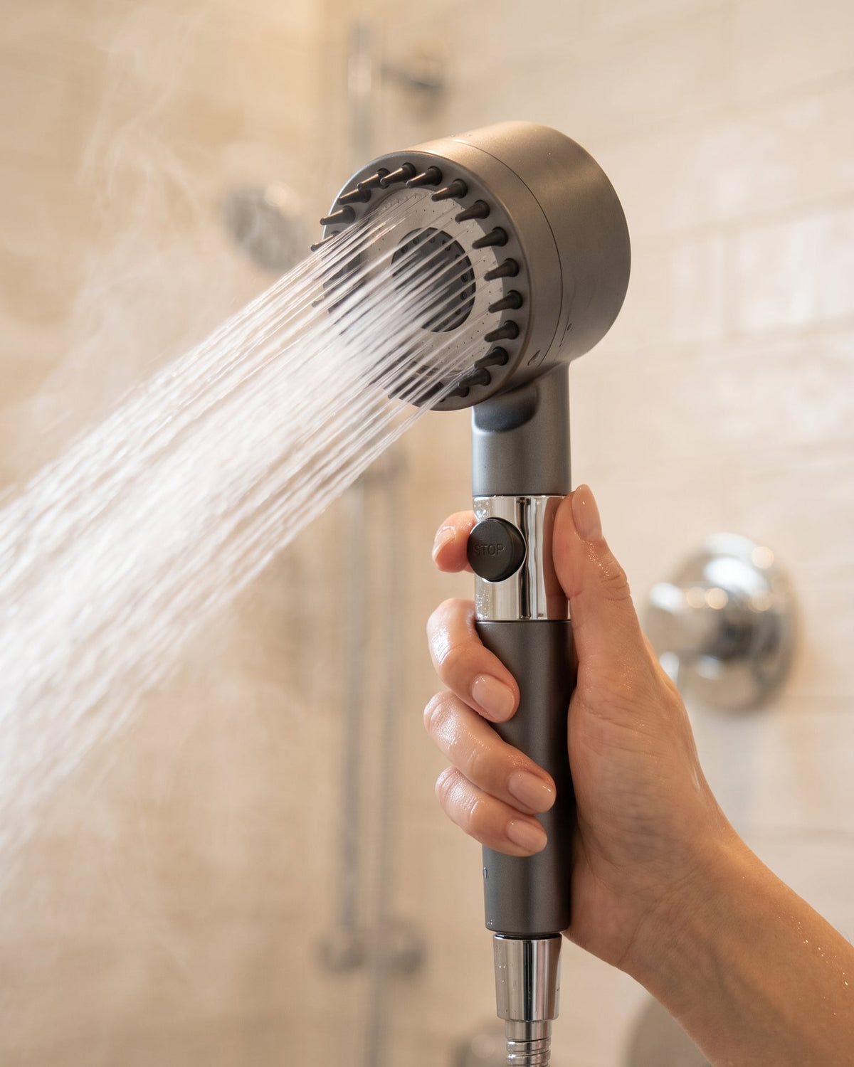 Cascada Home Filtered Shower Head — 4-Setting High-Pressure Kit