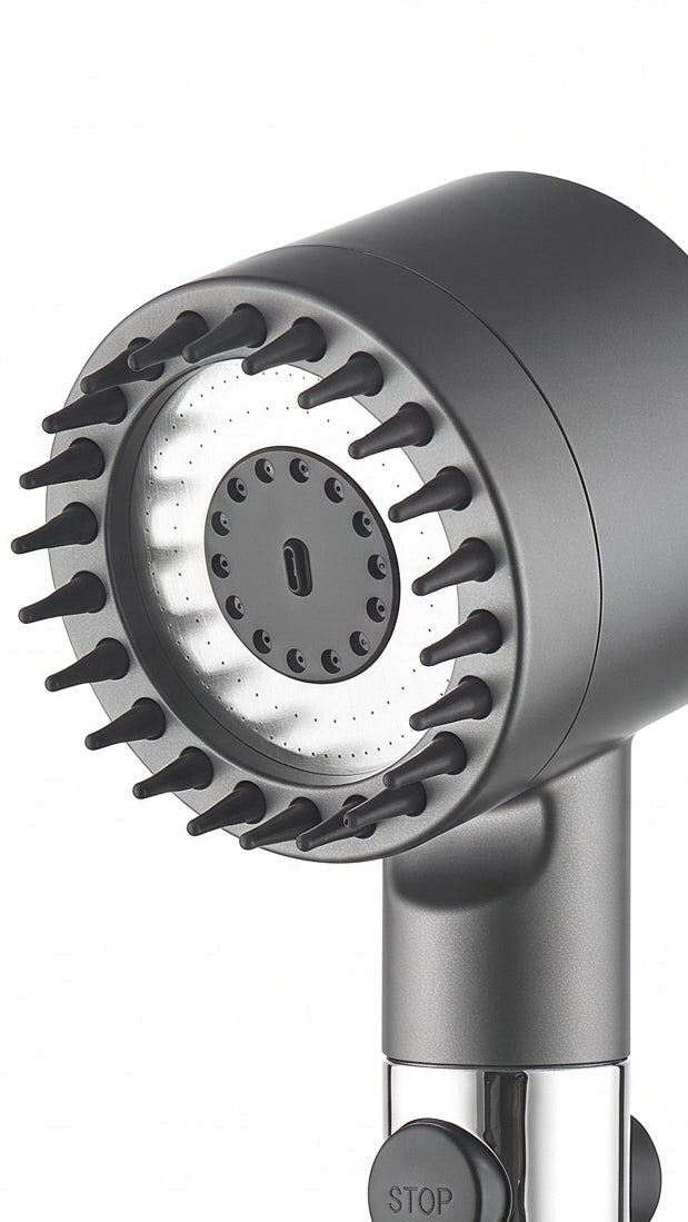 Cascada Home Filtered Shower Head — 4-Setting High-Pressure Kit