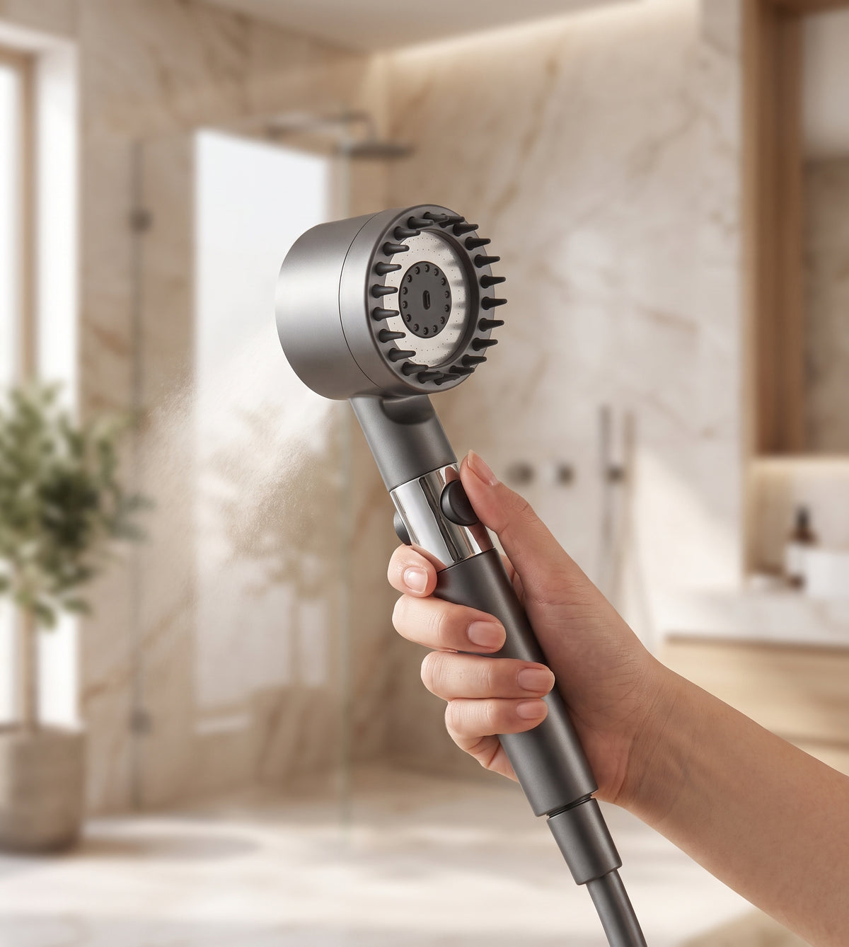 Cascada Home Filtered Shower Head — 4-Setting High-Pressure Kit